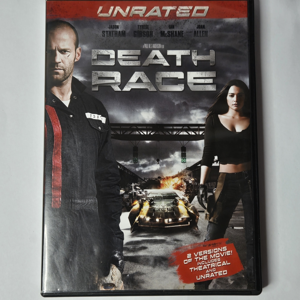 Death Race - 2008 Unrated DVD - Jason Statham Action Movie